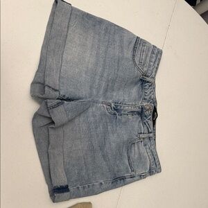 Hudson Los Angeles Light Wash Denim Shorts